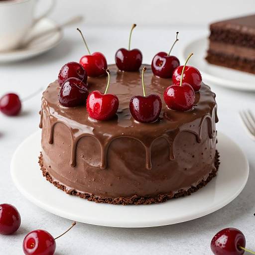 Gluten-Free Cherry Chocolate Cake