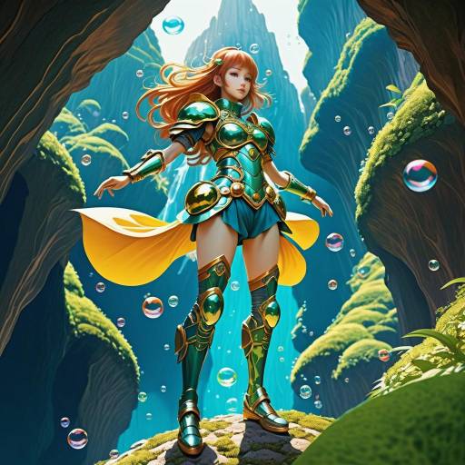 Surreal Fantasy Adventure in Ocean Canyons Surreal Fantasy Adventure in Ocean Canyons