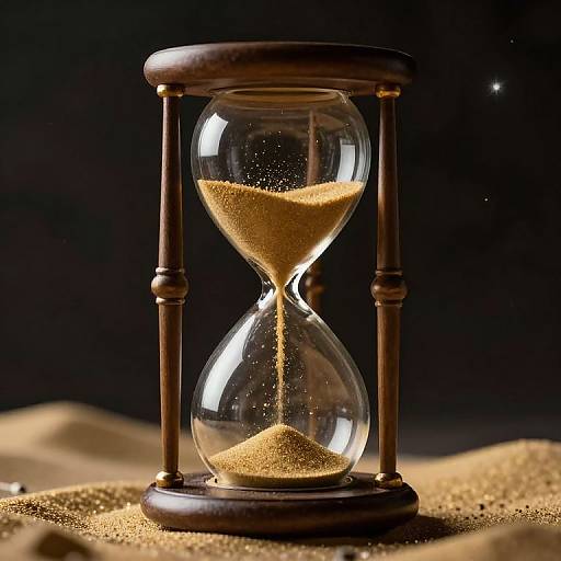 Celestial Hourglass of Time