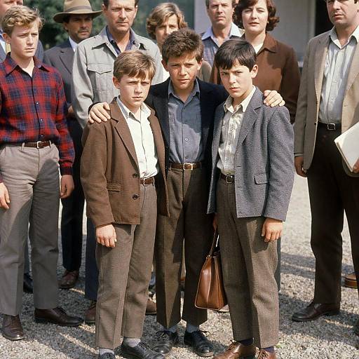 Vintage Outdoor Gathering from the 1970s