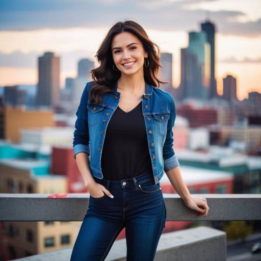 Captivating Urban Portrait of a Woman