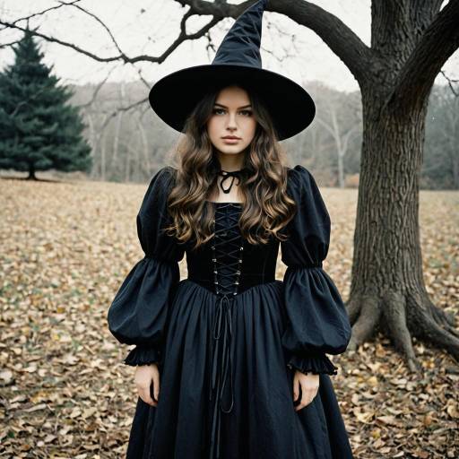 Enchanting Century Witch Costume Design