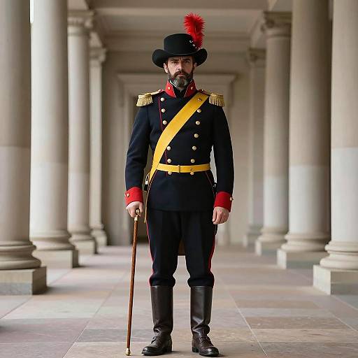 Photorealistic Union Army Portrait