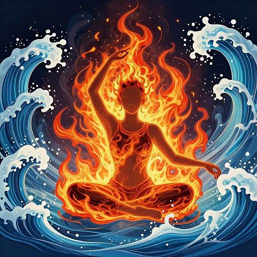 Elemental Dance of Instincts and Mindfulness
