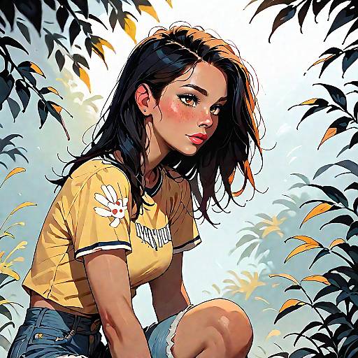 Cinematic Outdoor Fashion Shoot in Nature