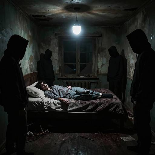 Creepypasta Haunted Sleep Experiment