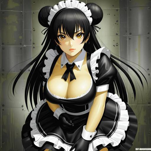 Illustration of Agent (girls' frontline), girls' frontline in the style of Ranma (kamenrideroz)