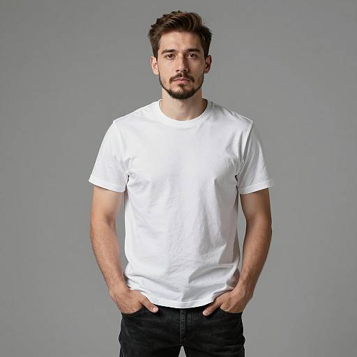 Realistic Portrait of a Young Male