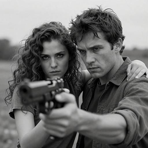 Intense Duo in Focused Standoff