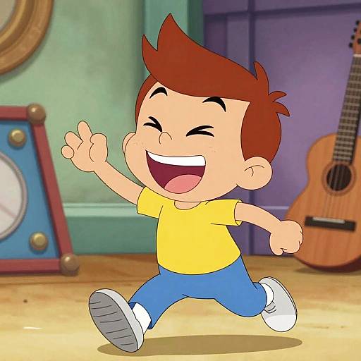 Exaggerated Cartoon Chipmunks Energy