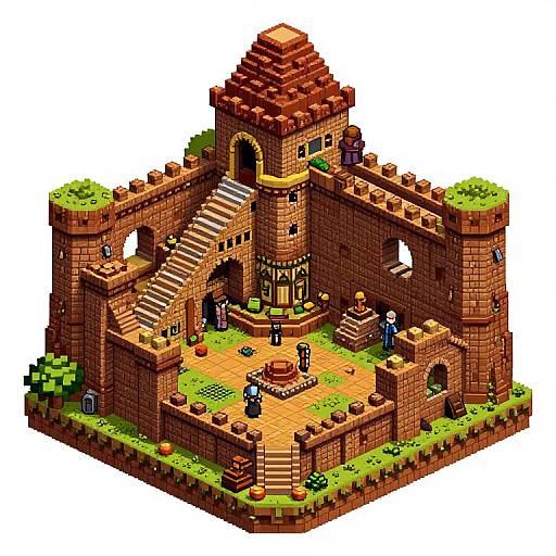 16-Bit Pixel Dungeon Animal Art