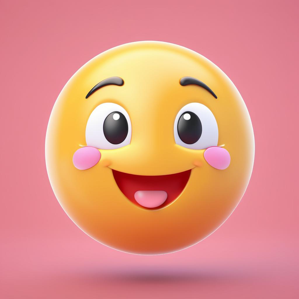 Adorable 3D Nostalgic Emoji Design