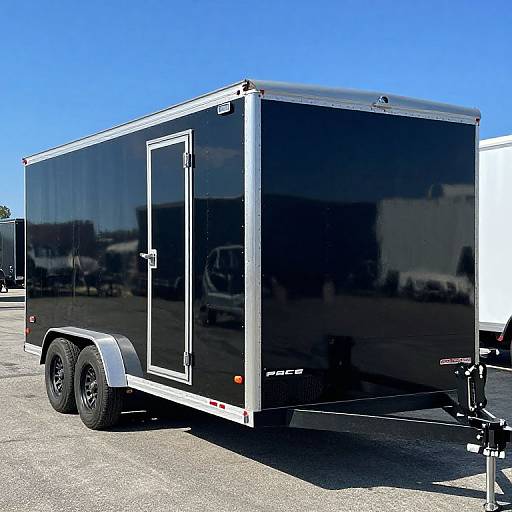 2022 Pace American Black Cargo Trailer