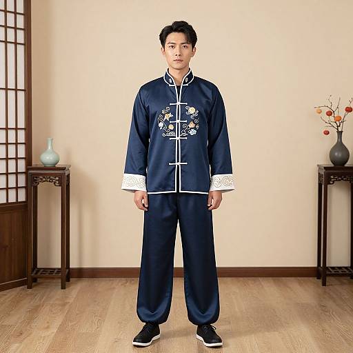 Man in Traditional Chinese Costume