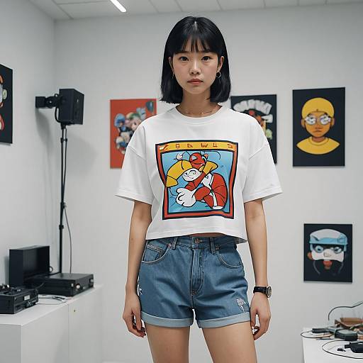 Y2K Minimalist Fashion Photography