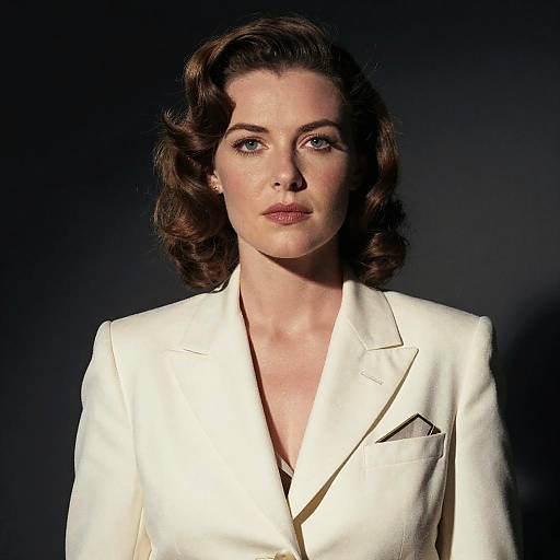 1940s Vintage Soldier Glamour Portrait