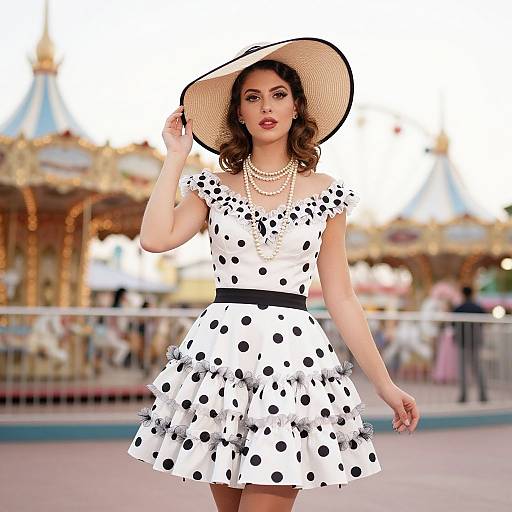 Glamorous 1950s Penny Benjamin Costume