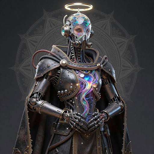 Stunning Sci-Fi Zenith Portrait Art