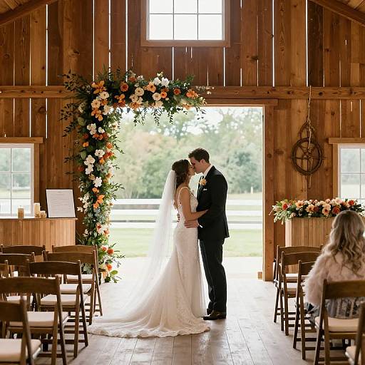 Rustic Fall Barn Wedding Decor
