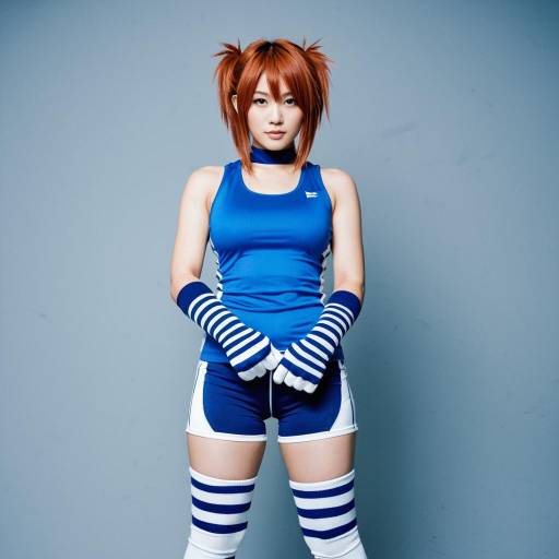 Futuristic Asuka Kazama Cosplay Outfit