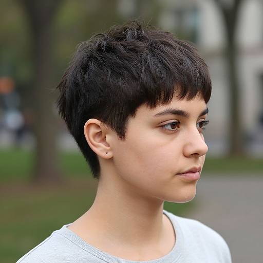 Modern 90s Pixie Cut for Petite Women