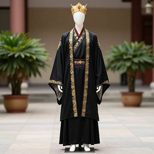 Mannequin in Traditional Chinese Attire