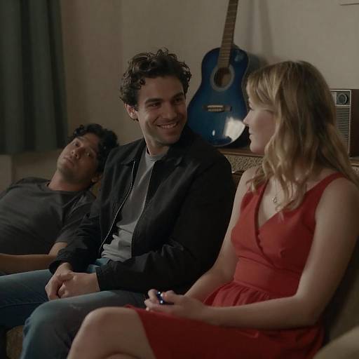 Intimate Gathering in Soft Lighting