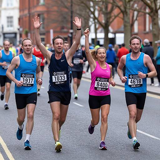 Energetic Manchester 10K Urban Sprint