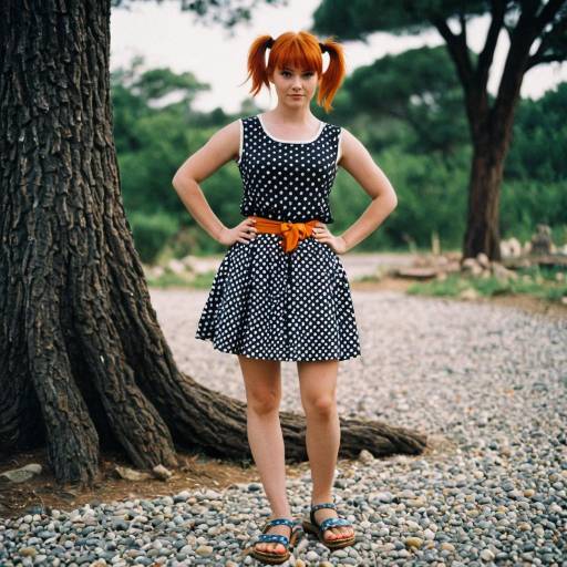 Flintstones Inspired Outdoor Fashion Shoot