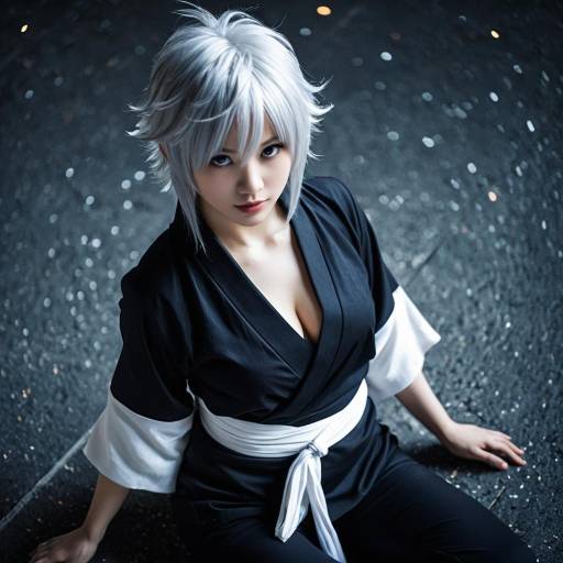 Cinematic Gintoki Sakata Cosplay Outfit
