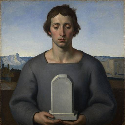Renaissance Man with Chest Tomb