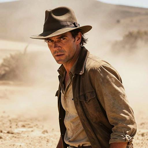 Indiana Jones Inspired Action Scene