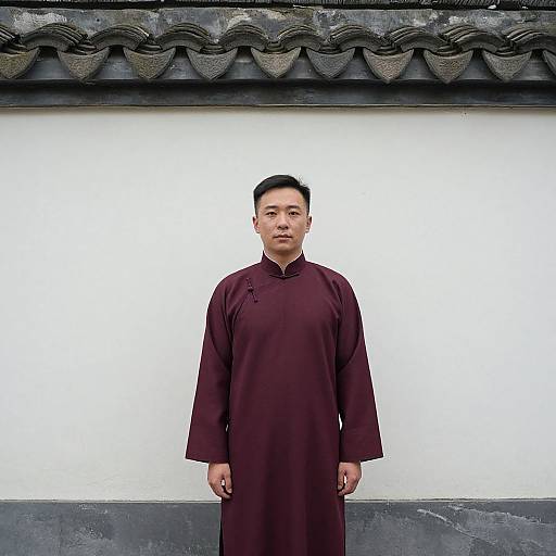 Man in Traditional Chinese Dress