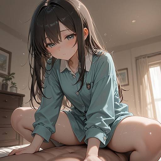 High-Quality Cowgirl Position Artwork