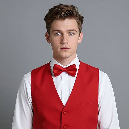 Realistic Male Actor in Formal Attire