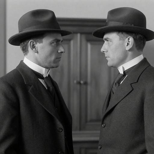 Vintage Rivalry: Early 20th-Century Men