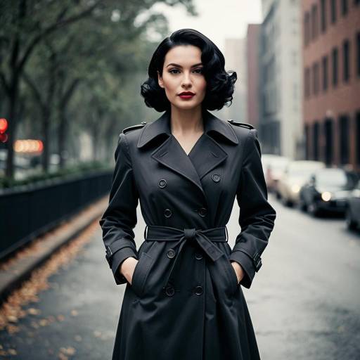 Vintage 1940s Noir Michele Cosplay Style