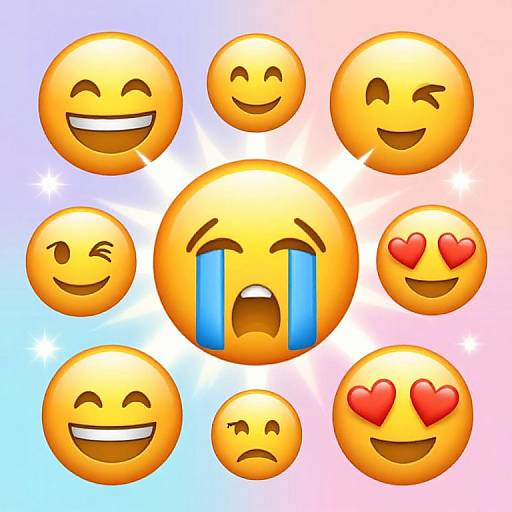 Creative Emoji Collage for Instagram