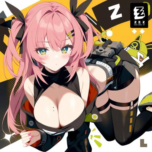 Illustration of Amillion (zenless zone zero), zenless zone zero in the style of Nibiiro shizuka