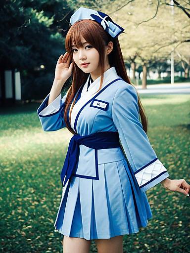 Realistic Sexy Chihaya Kisaragi Cosplay