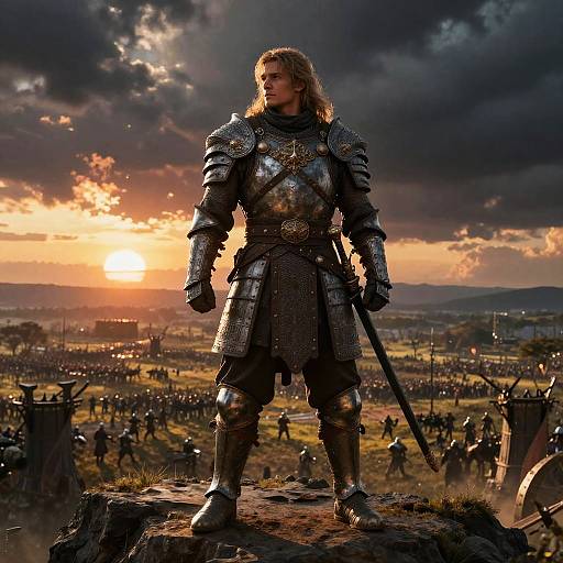 Ancient Warrior Kenney on Cliff