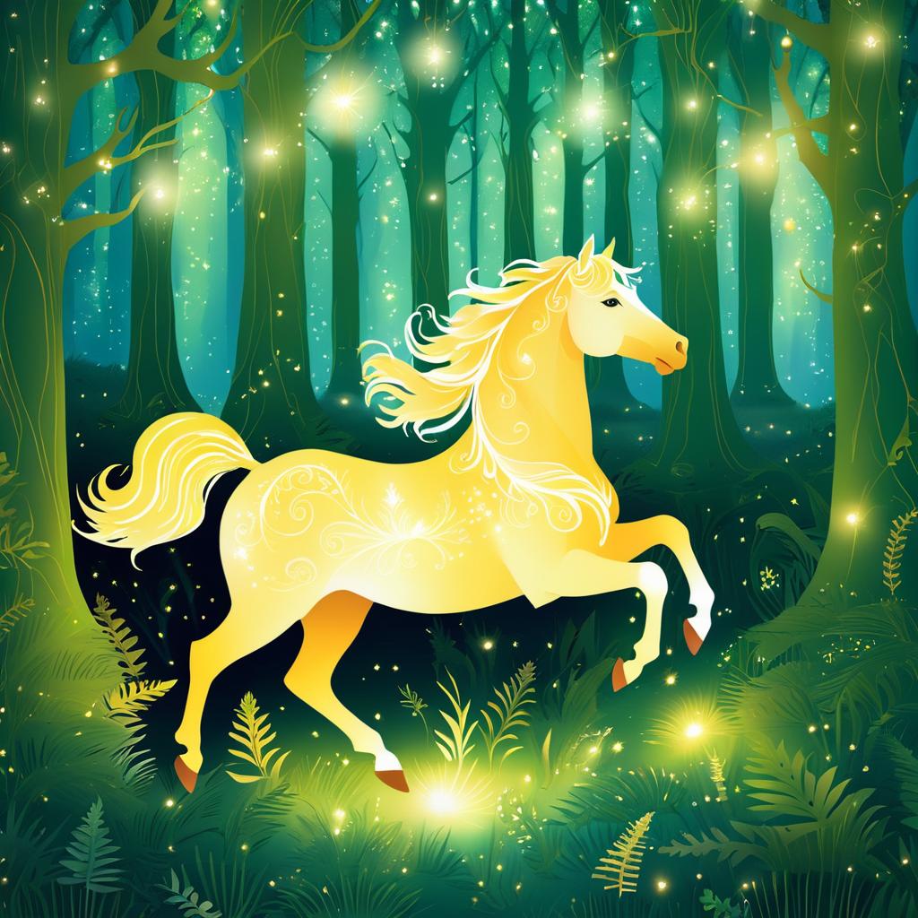 Enchanted Centaur in a Magical Glade