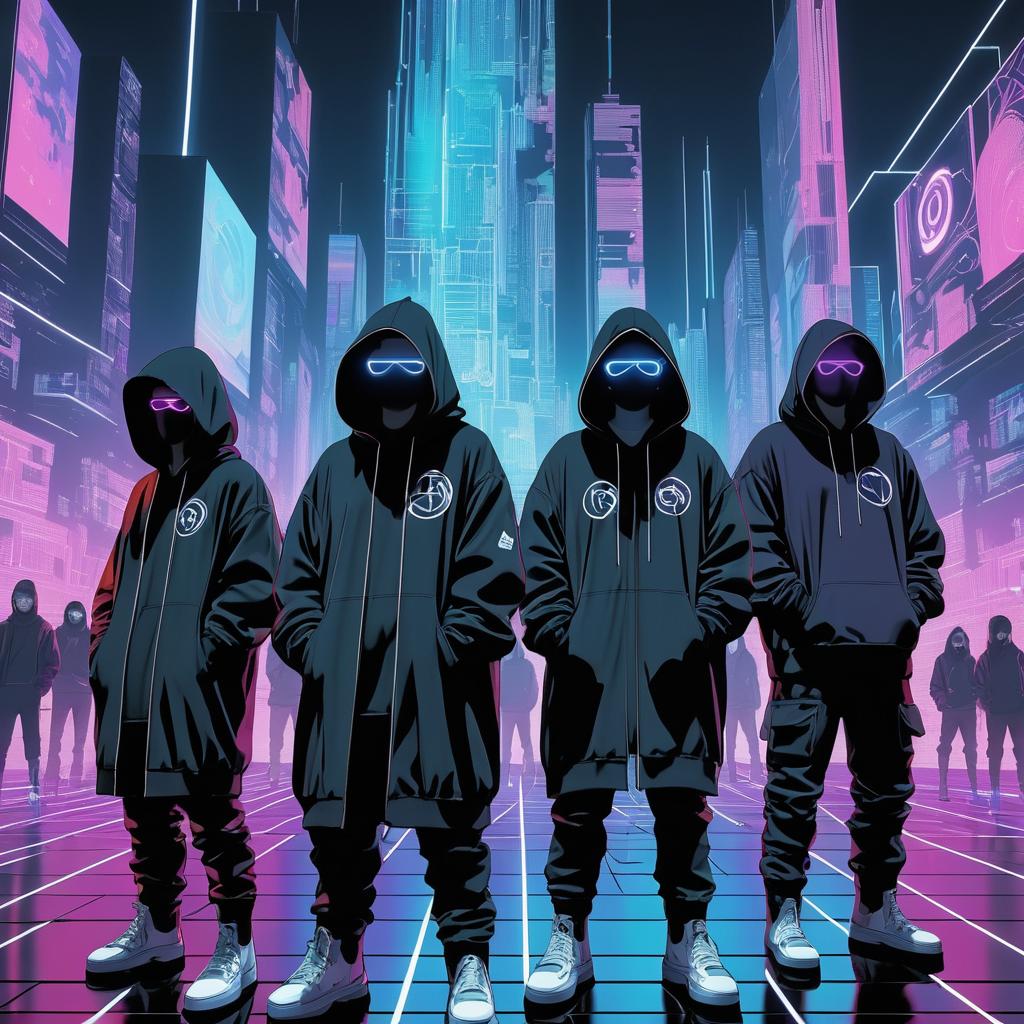 Hackers in a Dystopian Virtual Realm