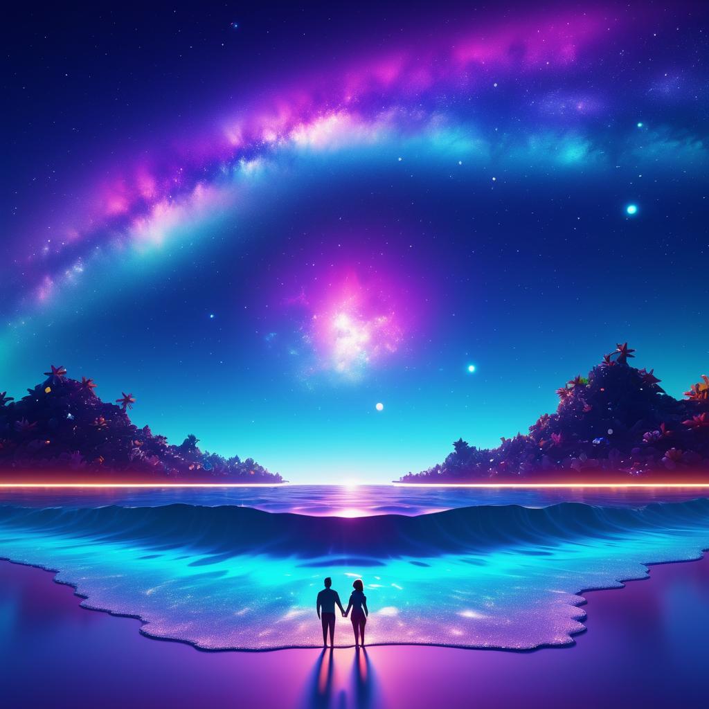 Vibrant Cosmic Ocean: Together Alone