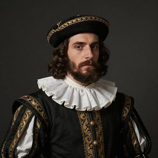Elegant Portrait of an Elizabethan Nobleman