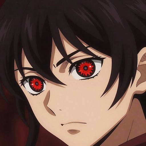 Vibrant Kaneki Eye Close-Up