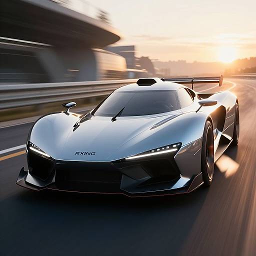 Futuristic RXKing Racing Vehicle