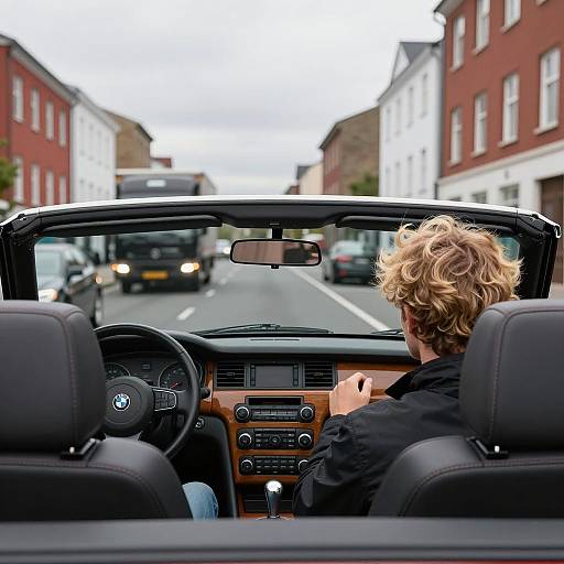 Urban Driving Scene with Convertible