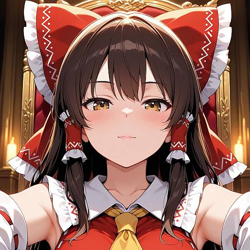 Ultra-Detailed Portrait of Hakurei Reimu