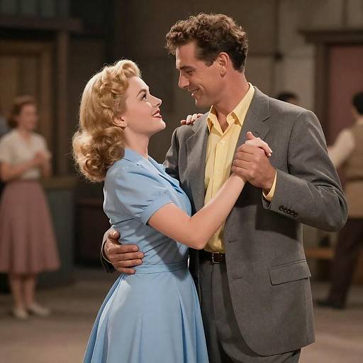 Vintage 1950s Dance Poster Artwork